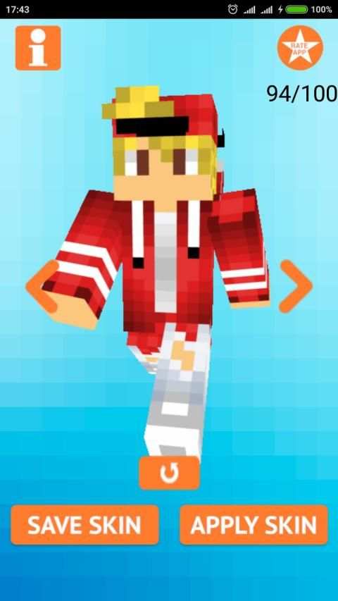 Cool Boy Skins for Minecraft screenshot 2