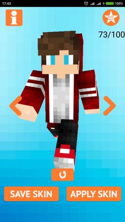 Cool Boy Skins for Minecraft screenshot 4