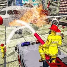 American Fire Fighter: Real Hero- Fire Truck Game