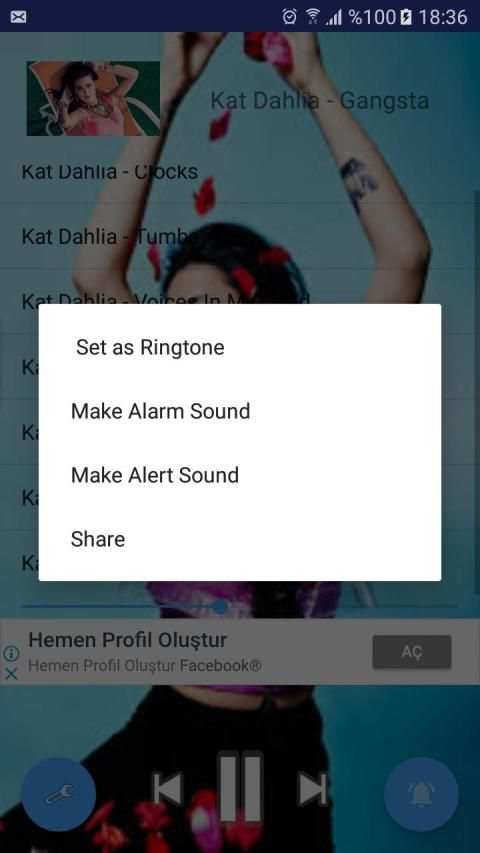Kat Dahlia musics // without internet screenshot 1