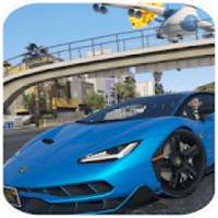 City Traffic Driving Lamborgini Simulator