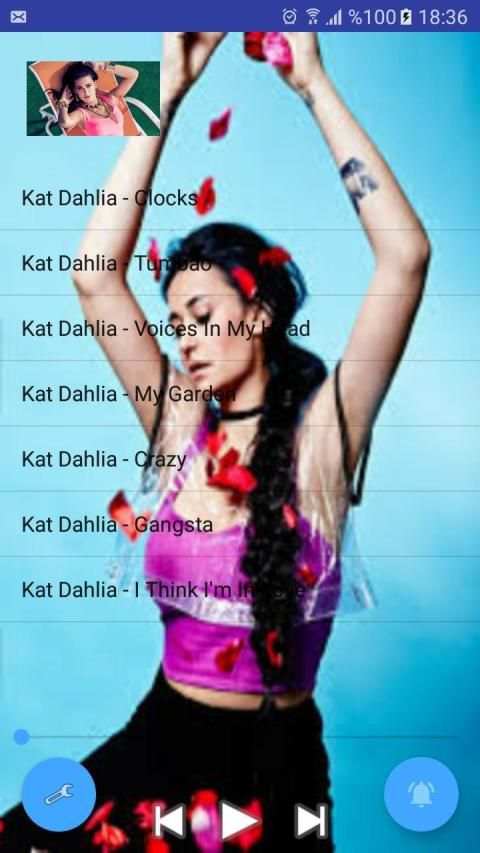 Kat Dahlia musics // without internet screenshot 2
