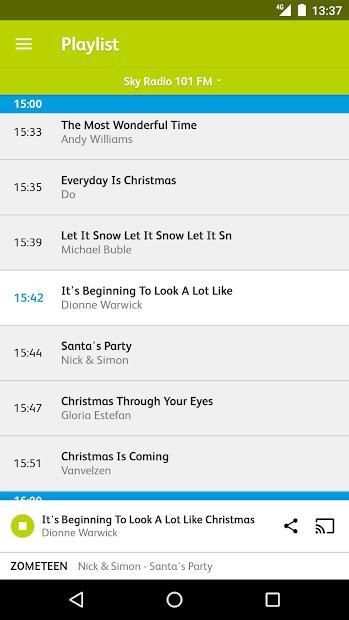 Sky Radio screenshot 2