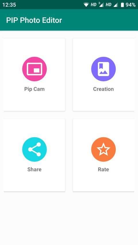 PIP Photo Editor screenshot 1