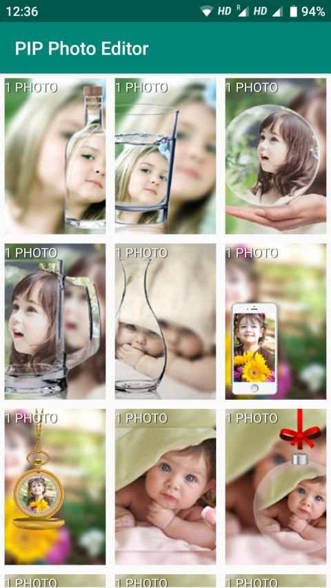 PIP Photo Editor स्क्रीनशॉट 3