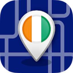 Offline Ivory coast Maps Gps navigation that talks