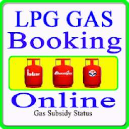 LPG GAS Online Booking Indane Gas Bharatgas HP Gas