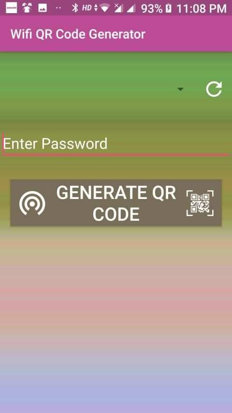 Wifi QR Code Generator स्क्रीनशॉट 1