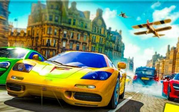 Highway Racing Car 3D: Speed Car Race स्क्रीनशॉट 2