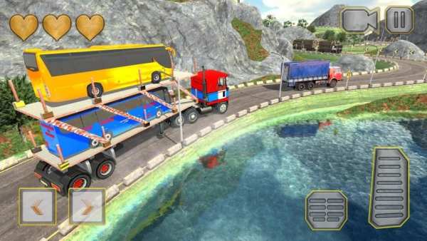Bus Transport Trailer Truck Simulator * screenshot 4