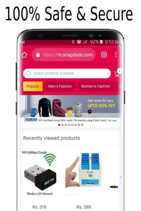 All In One Shopping App स्क्रीनशॉट 2