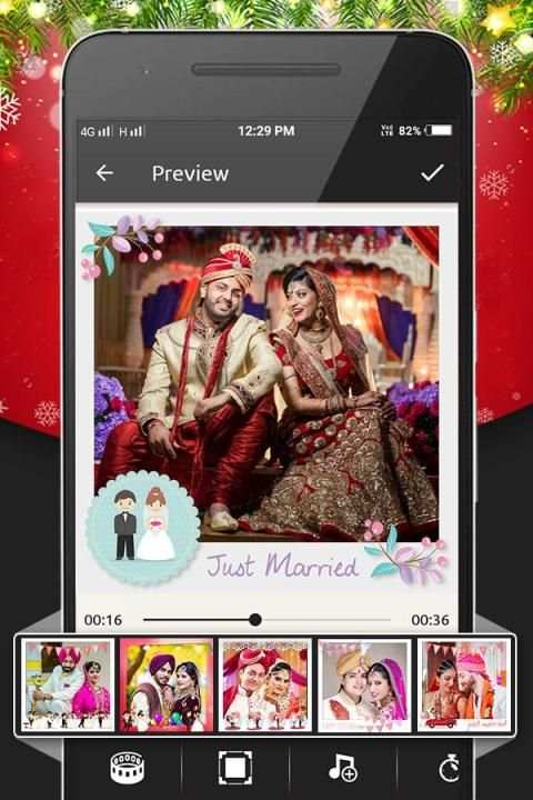 Marriage Video Maker With Song screenshot 4