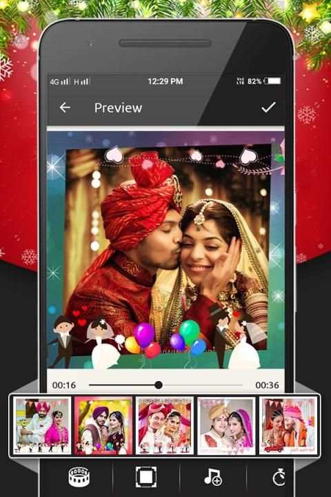 Marriage Video Maker With Song screenshot 1