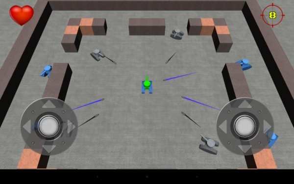 Micro Tanks 3D screenshot 2