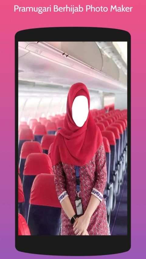 Pramugari Berhijab - Photo Suit/Montage Editor screenshot 6