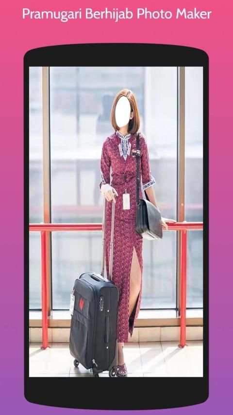 Pramugari Berhijab - Photo Suit/Montage Editor screenshot 1