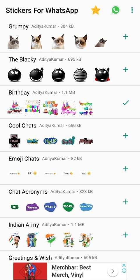 Stickers for WhatsApp WAStickerApps screenshot 5
