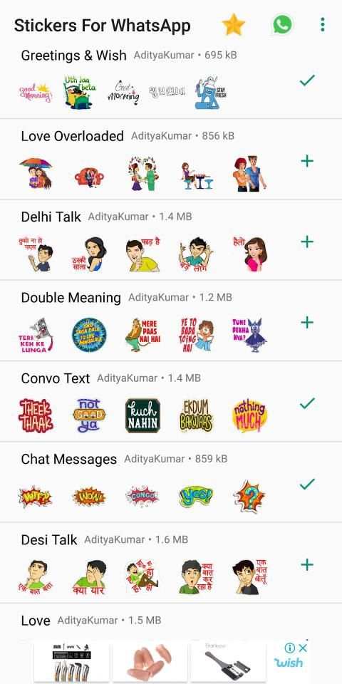Stickers for WhatsApp WAStickerApps screenshot 3