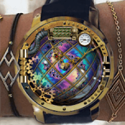 ikon Steam Punk Clock Skin