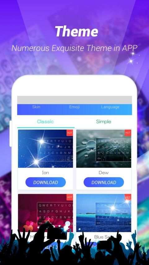 Irides Keyboard screenshot 1