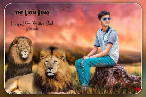 Lion photo editor स्क्रीनशॉट 3
