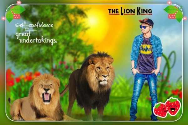 Lion photo editor स्क्रीनशॉट 2