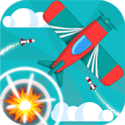 Plane dodge and Go! Pilot stars icon