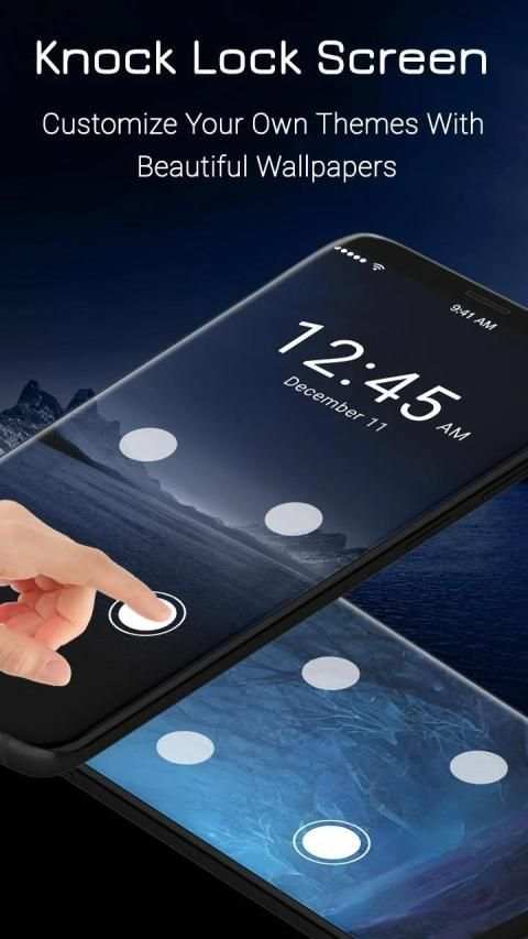 Screen Lock : Knock Lock - App Lock Screen स्क्रीनशॉट 4