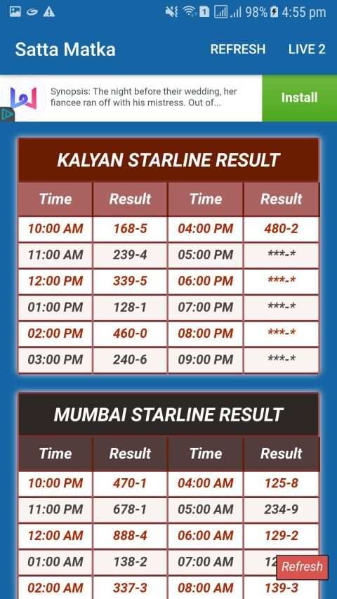 Fast Satta Matka Result ( Black Satta ) Live 2019 screenshot 2