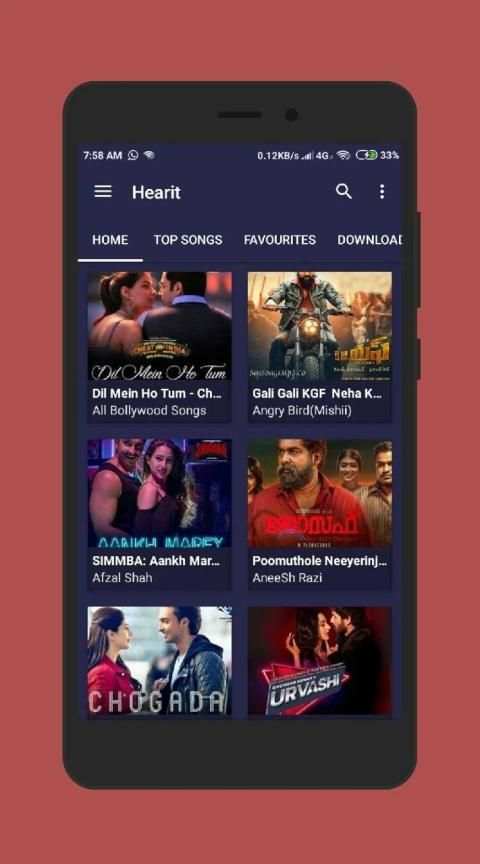 Hearit Music Player - No Ads स्क्रीनशॉट 3