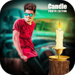 Candle Photo Editor - Cut Paste Photo आइकन