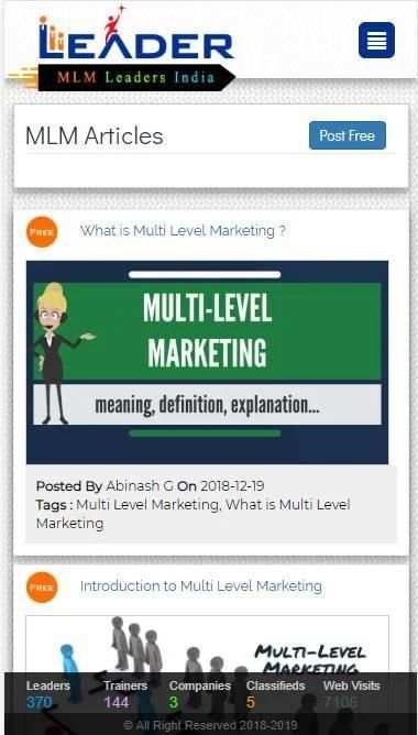 MLMLEADERSINDIA screenshot 5