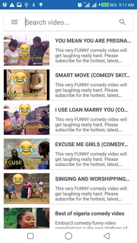 Nigerian Funny Video स्क्रीनशॉट 5