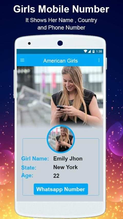 Girls Mobile Numbers:Search Girlfriend स्क्रीनशॉट 1