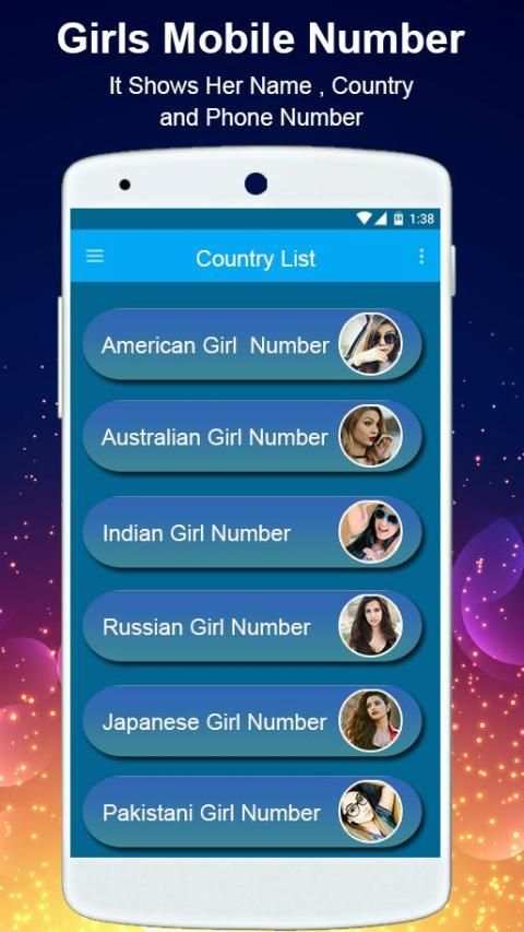 Girls Mobile Numbers:Search Girlfriend screenshot 3