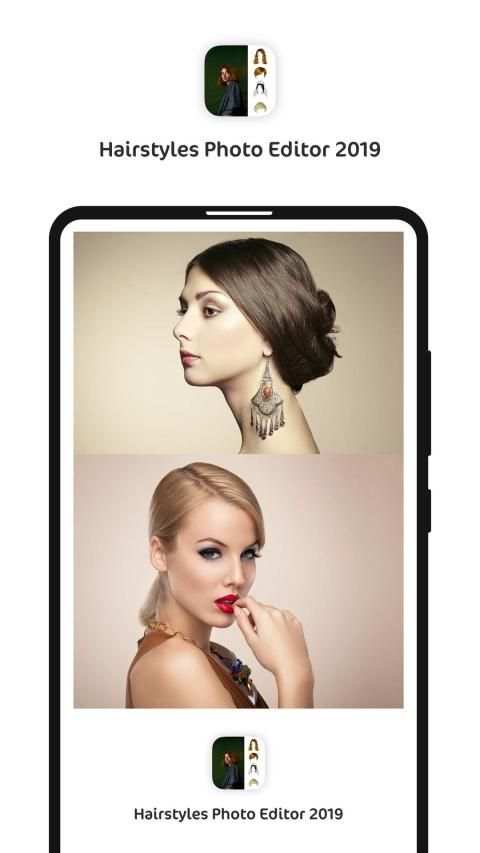 Hairstyles Photo Editor 2019 screenshot 5