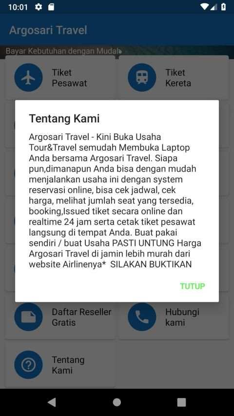 Argosari Travel screenshot 1