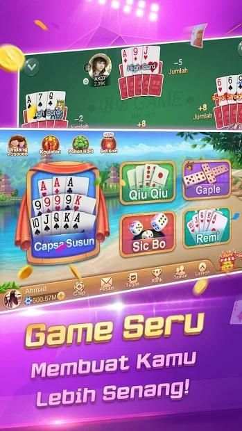 Capsa Susun - Dan Gaple QiuQiu screenshot 2