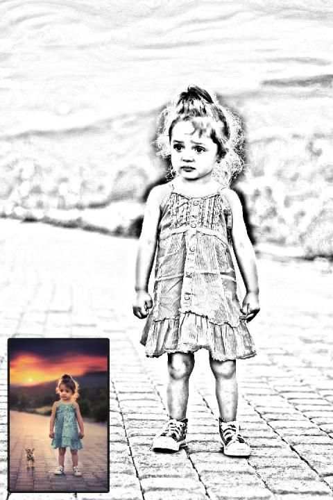 حول صورتك إلى رسم‎ بقلم الرصاص‎
‎ screenshot 3
