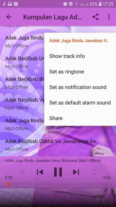 Adek Berjilbab Ungu स्क्रीनशॉट 3