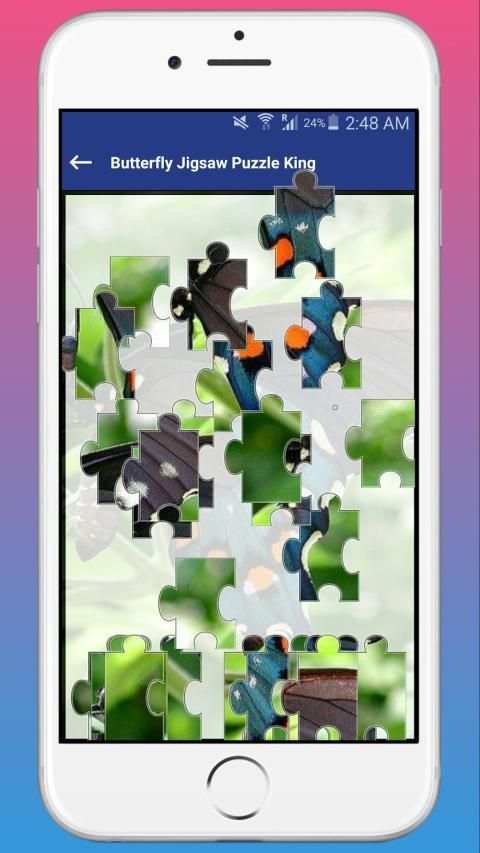 Butterfly Jigsaw Puzzle King screenshot 1
