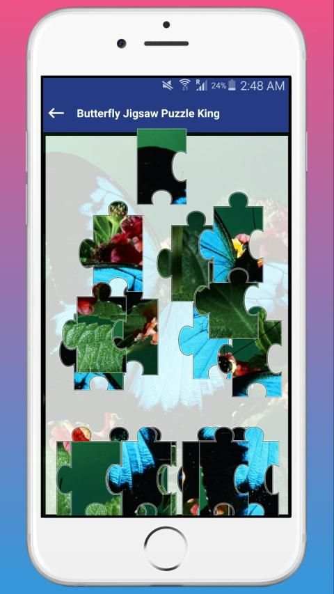 Butterfly Jigsaw Puzzle King screenshot 2