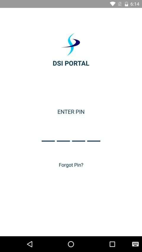 DSI Portal स्क्रीनशॉट 1
