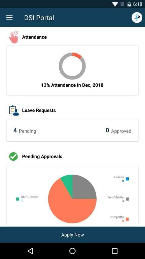 DSI Portal स्क्रीनशॉट 2