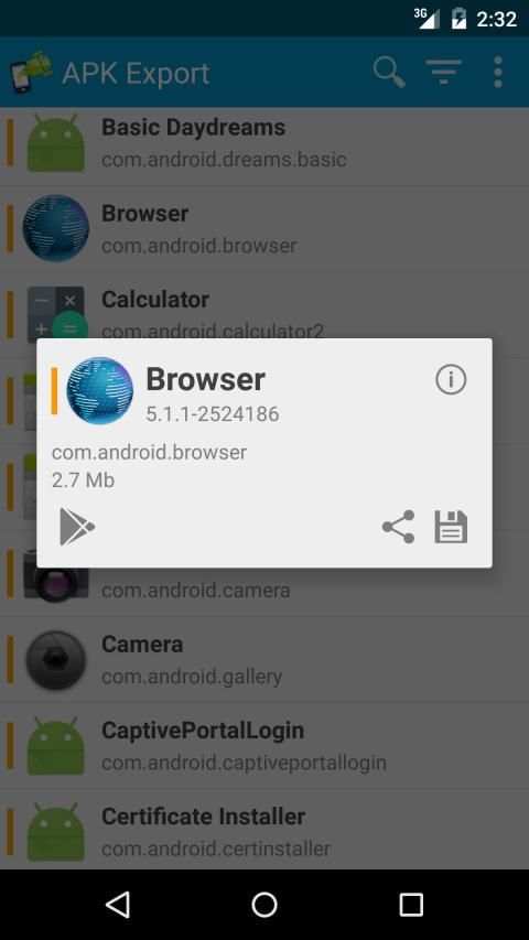 APK Export (Backup & Share) screenshot 3