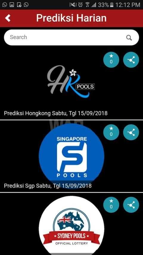 Wap Togel screenshot 3