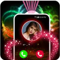 Love Color Caller Screen with Flashlight on Call