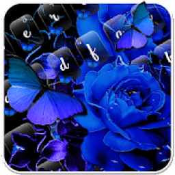 Blue Rose Keyboard आइकन