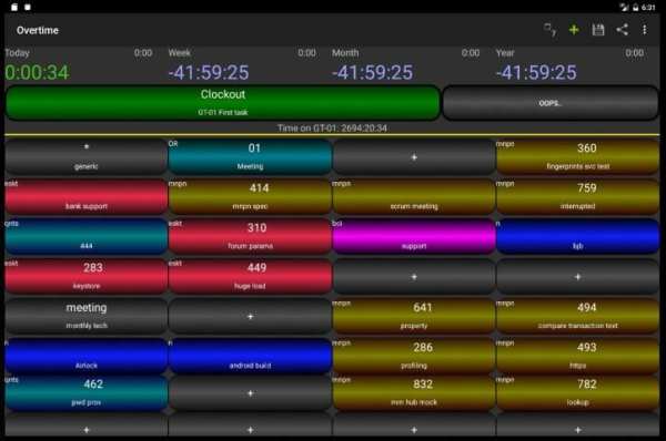 Overtime control screenshot 5