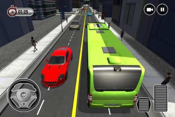 American Coach Bus Driving Simulator 2019 screenshot 3